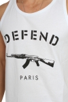 Defend Paris DebardeUhr Tank Top White