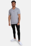 Basic Brand Uni Fashion V T-Hemd Oxford Grey