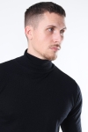 Clean Cut Copenhagen Merino Wool Roll Stricken Black