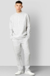 Clean Cut Copenhagen Andreas Cotton Linen Mao Hemd L/S Ecru / Navy