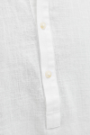 Jack & Jones Summer Half Placket Hemd Ls White