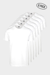 Urban Classics Basic Tee 6-Pack White
