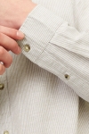 Jack & Jones Summer Linen Hemd LS Crockery Stripe