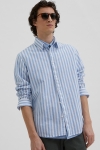 Selected SLHREGNEW-LINEN Hemd LS CLASSIC W Allure Stripes
