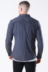 Only & Sons Gabriel LS Strikket Hemd Dark Navy