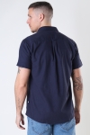 Kronstadt Johan Linen S/S Hemd Navy