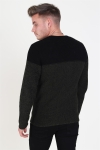 Only & Sons Sato 5 Colorblock Crew Neck Stricken Rosin