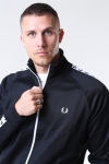 Fred Perry Taped Track Jacke Black