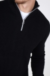 Kronstadt Carlo Half Zip Stricken Black