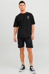 Jack & Jones RICK ORIGINAL TRASH DENIM SHORTS Black Denim