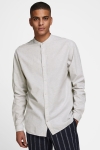 Jack & Jones JJESUMMER BAND Hemd L/S S21 STS Crockery SLIM FIT