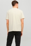 Jack & Jones Soft Linen Tee SS Crew Tofu