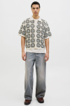 Jack & Jones Cartagena Crochet Knit Polo Sea Salt