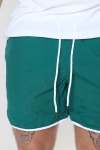 Urban Classics Retro Badehose White/Green