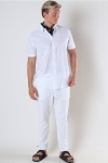 Selected Reg New Linen Hemd SS White