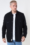 ONLY & SONS MILO LIFE LS SOLID OVERSHIRT Black