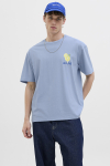 Jack & Jones Limone Relaxed Fit Tee Subdued Blue