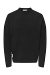 ONLY & SONS Page Relaxed Fit Crew Neck Black