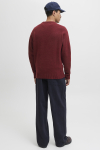 Jack & Jones Soho Ollie Knit Crew Neck Cabernet