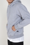 Jack & Jones Soft Sweatshirts Hood Light Grey Melange