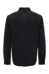 ONLY & SONS Bane Regular Fit Denim Hemd Dark Grey Denim