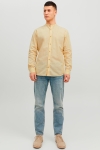 Jack & Jones SUMMER LINEN BAND Hemd L/S Jojoba