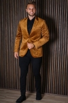 JEFF George velours Blazer Rubber