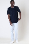 Kronstadt Ledger Organic Terrycloth pocket t-Hemd Navy