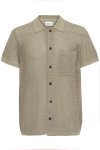 Solid Petri Knit Pullover Vetiver