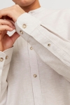 Selected Slim Sun Linen Hemd LS Pure Cashmere