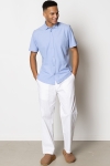 Clean Cut Copenhagen Valencia Stretch Hemd S/S Light Blue