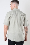 ONLY & SONS CAIDEN SS SOLID LINEN Hemd Oil Green