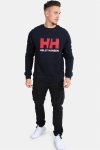 Helly Hansen Logo Crewneck Sweatshirts Navy