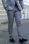 Jack & Jones Premium Franco Slim Fit Anzug Light Grey Melange