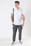 Only & Sons Silo Solid Viscose Hemd White