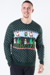 Only & Sons Xmas 7 Funny Top Stricken Pine Grove