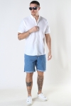 Clean Cut Copenhagen Cotton / Linnen Hemd S/S White