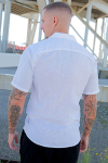 ONLY & SONS Caiden SS Resort Linen Hemd White