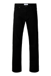 Selected Ben Straight Fit Jeans Stay Black Denim