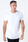 Solid Dew SS Long T-Hemd White