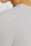 Jack & Jones Perfect Knit Crew Neck Light Grey Melange