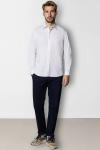 Clean Cut Copenhagen Luca Hemd LS White