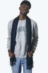 Woodbird Mufti College Sweat Grey Melange