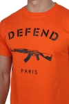 Defend Paris Paris T-Hemd Orange
