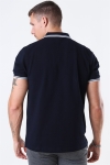 Fred Perry Twin Tipped Polo Navy/White