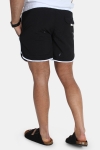 Urban Classics Retro Badehose Black/White