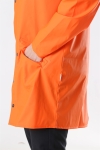 Rains Long RegnJacke Fire Orange