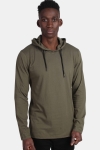 Basic Brand Hooded T-Hemd Army