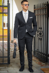 Jack & Jones Premium Franco Slim Fit Anzug Black