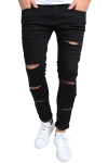 Liebhaveri Jess Holes Jeans Black 